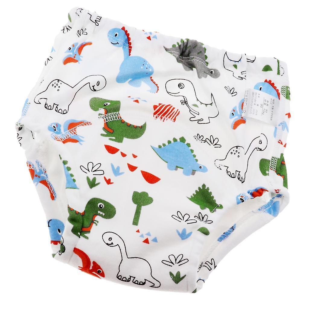 Baby Training Pants Learning Pants Washable Diapers M (90cm) Dinosaur