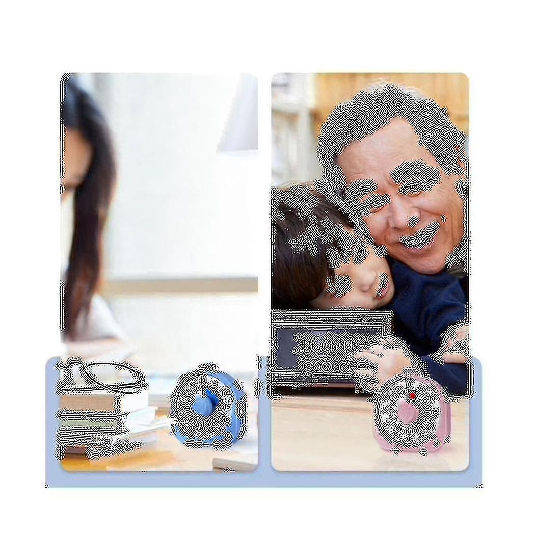 Visual Timer Mechanical Kitchen Timer 60-minutes Alarm Cooking Timer Blue