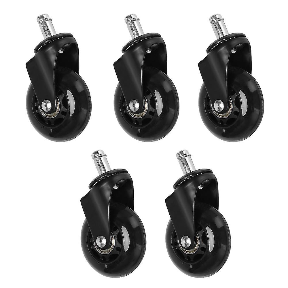 Office Chair Caster Wheels Roller Style Wheel Replacement (2.5inches)