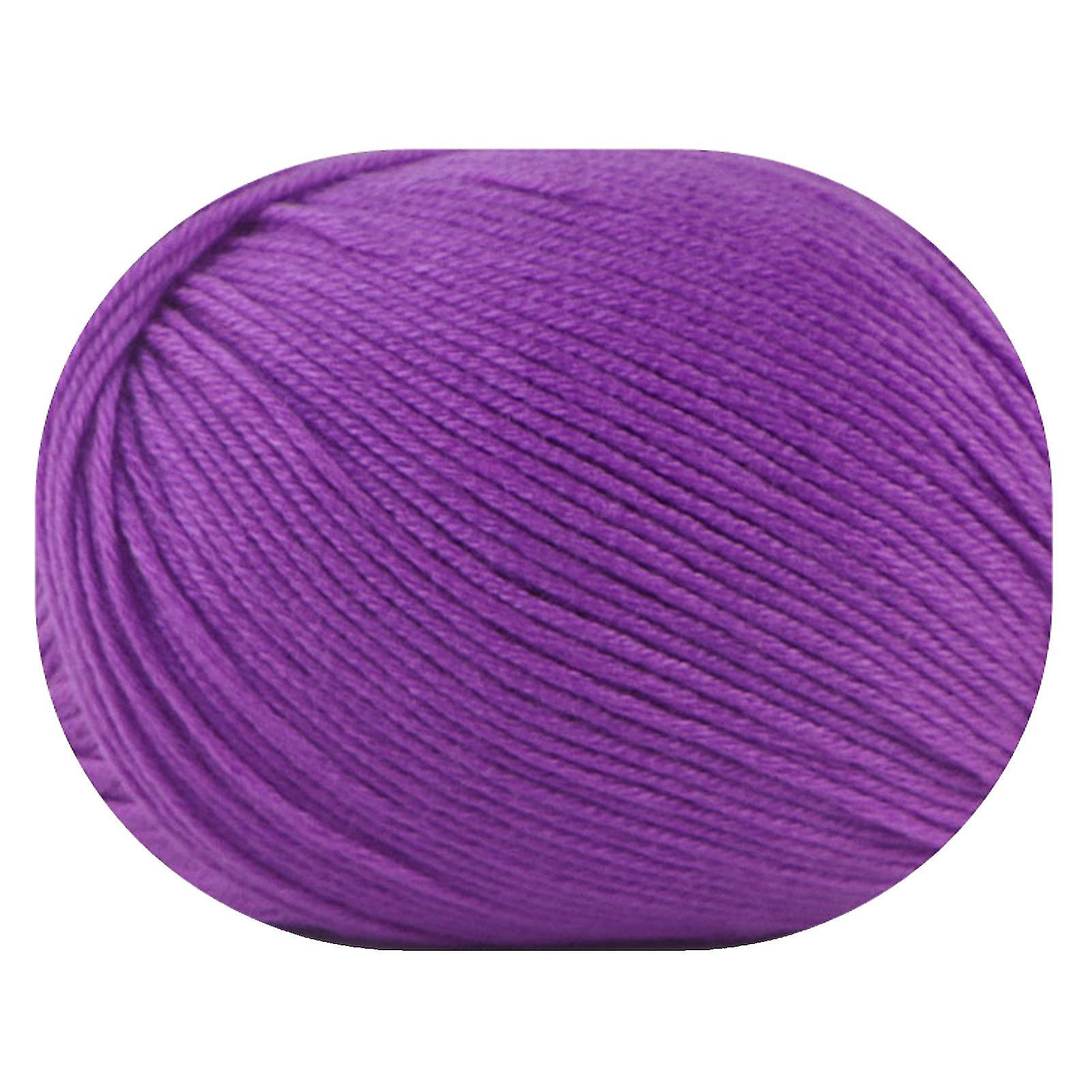 1 Roll Multi-purpose Yarn Skeins Anti-static Blend Fabric Hand Knitting Crochet Thread For Crocheting Project
