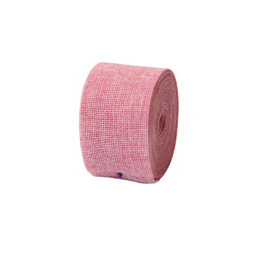 Burlap Craft Ribbon Roll Bröllopsfest Dekor Hem Utsmyckning DIY Hantverk För Wrap Package Box Package Pocket