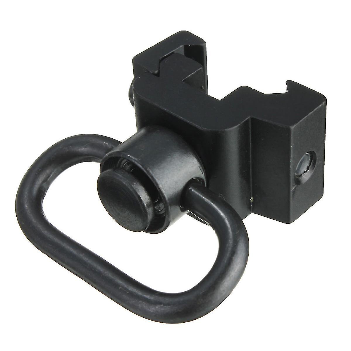 4 Stück Schnellverschluss Riemenbügel 3,17 Cm Sling Swivel Für Gewehrriemen – Schwarz
