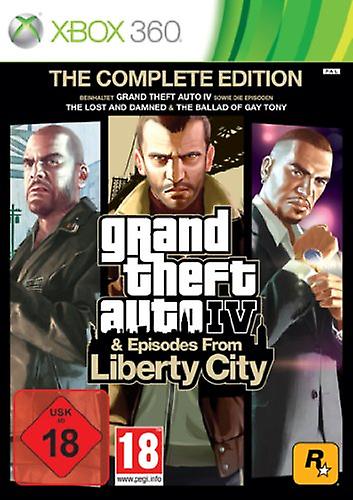 Grand Theft Auto IV Complete Edition - Microsoft Xbox 360 - PAL - New & Sealed