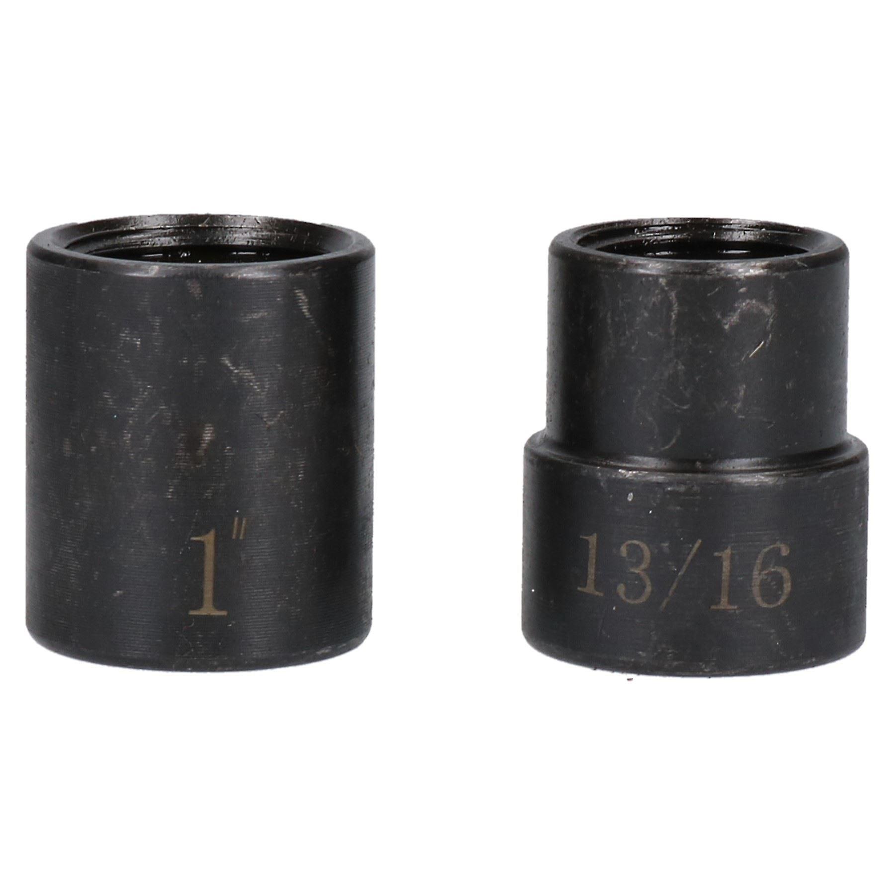 2pc 1/2" Drive Twist Locking Wheel Nut Socket Remover / Removal 19 - 26mm