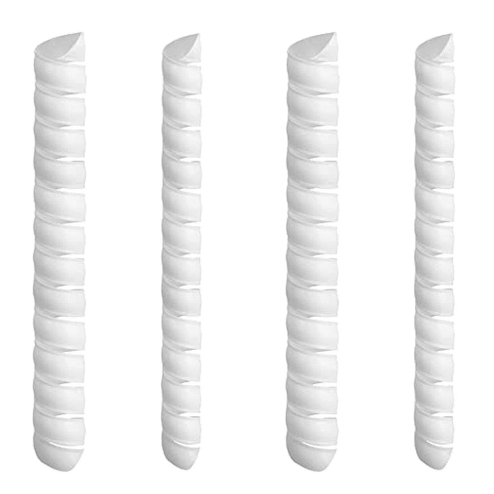 Tree Trunk Protector-2 Size Plastic Spiral Tree Guard-tree Bark Protector Tube Wraps To Protect Saplings Plants From Deer Rabbit Cats Rodents Mowers
