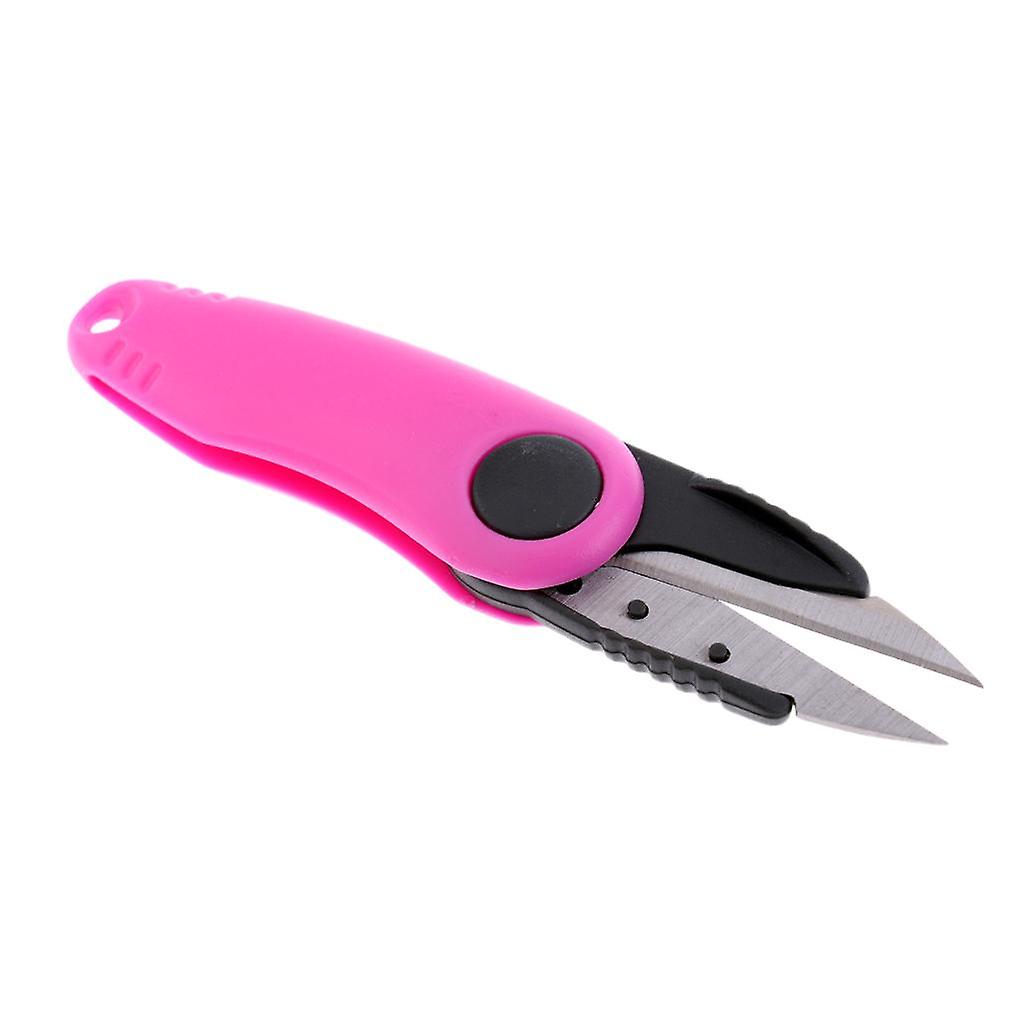 Foldable Fishing Scissors Stainless Steel Fish Line Braid String Cutter Snip