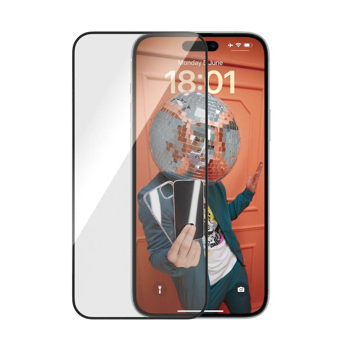 For Apple iPhone 15 Plus PanzerGlass Screen Protector Ultra-wide Fit