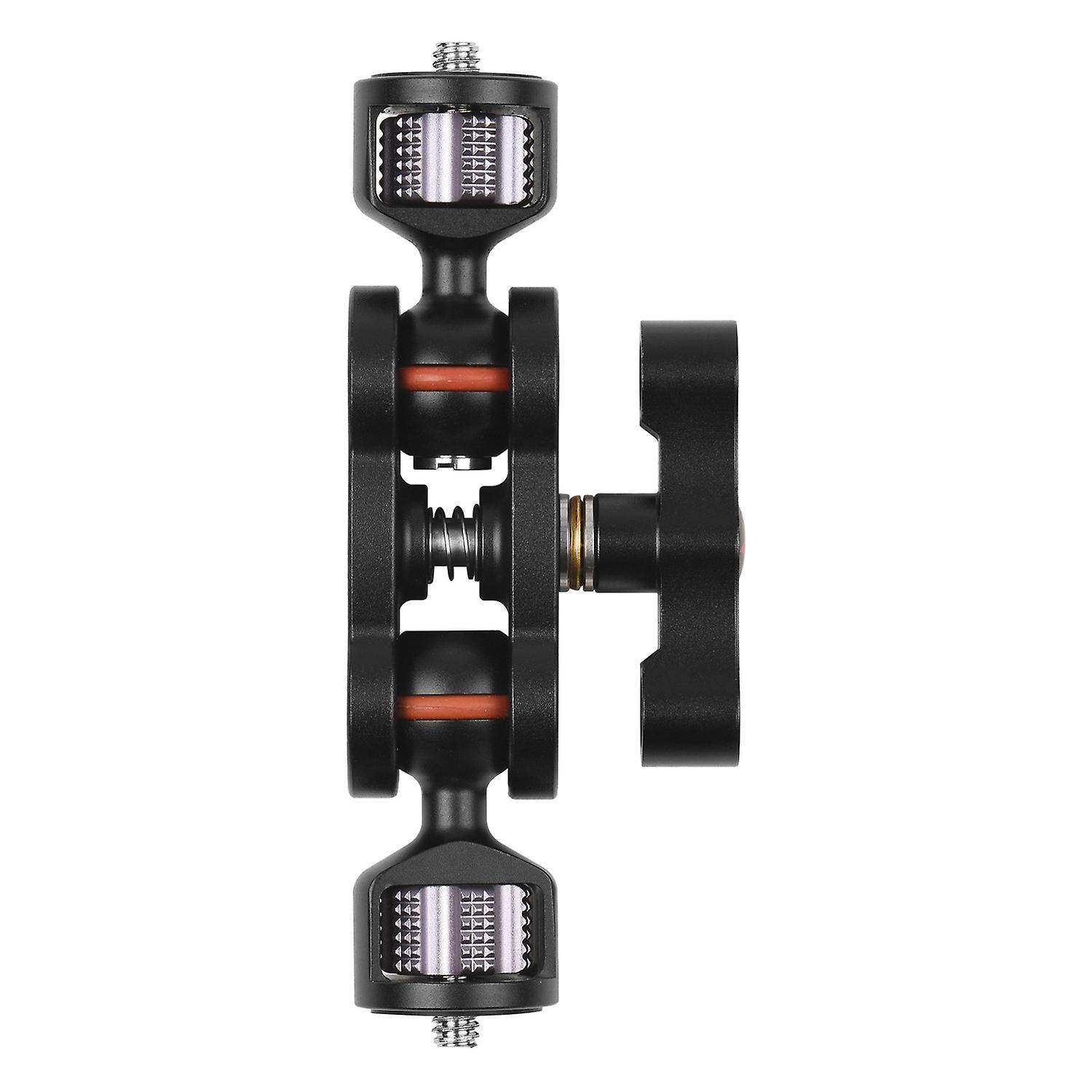 Andoer MA-113 Magic Arm Extension Bracket Monitor Mount Adapter Aluminum Alloy 1/4 Inch Screws Conne