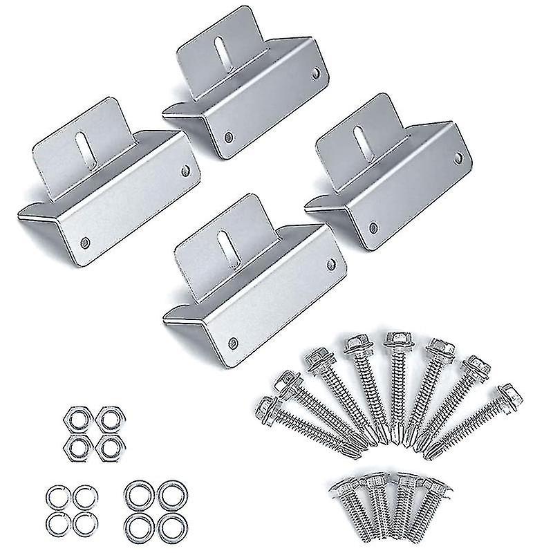 Solar Panel Mounting Brackets,solar Panel Mounting Z Bracket, Rv Solar Panel Mounting Brackets For