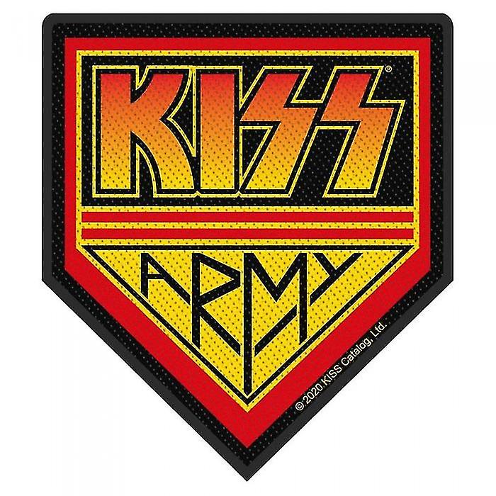 Kiss Leger Geweven Patch