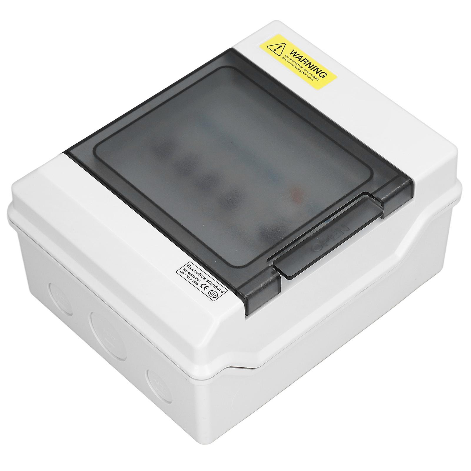 Greensen FI-Schutzschalter Kombipackung – 63A 30mA RCD + 4 MCB (6A, 16A, 16A, 32A), IP65, Für Verbrauchereinheiten