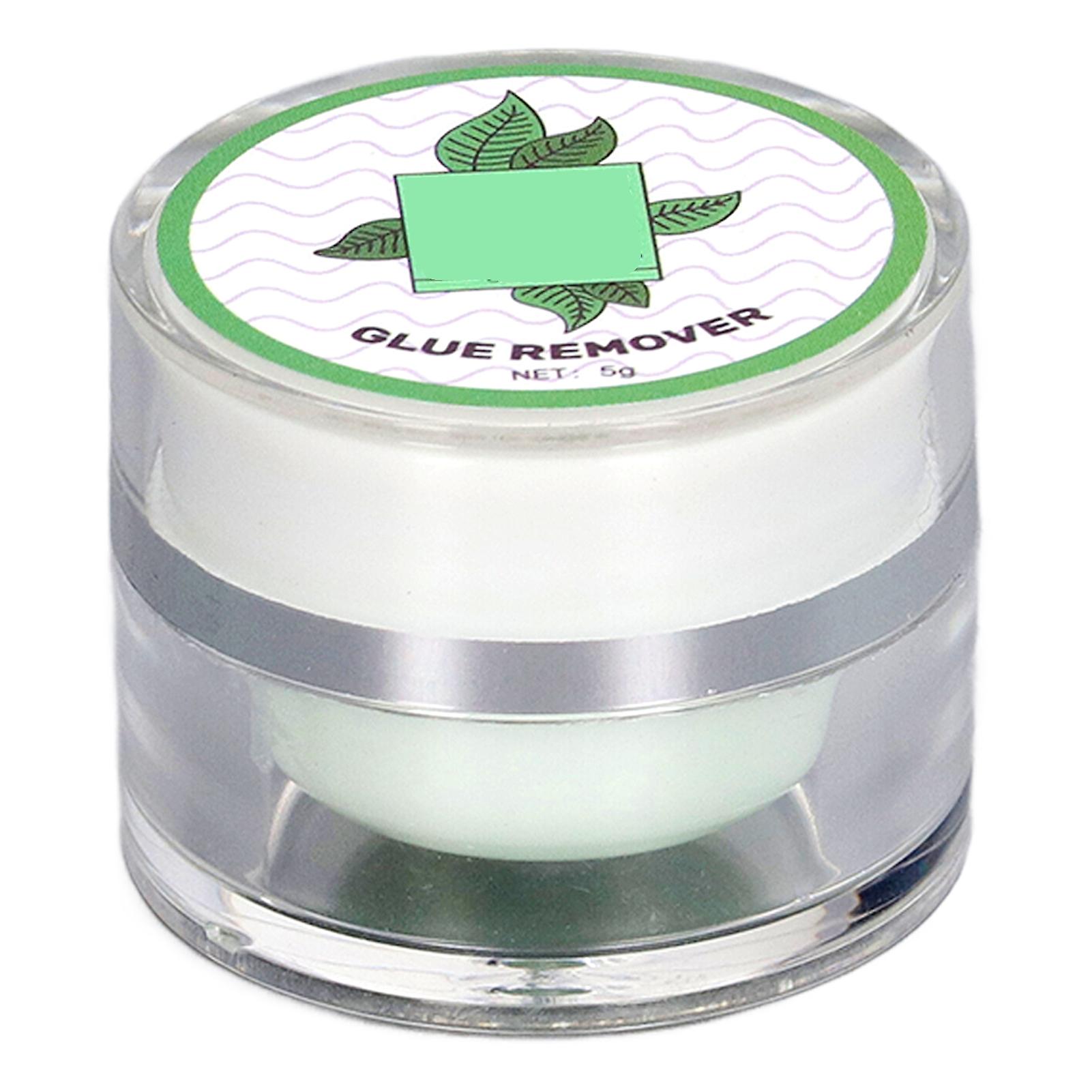 Eyelash Extension Remover, Quickly Dissolves Adhesive, Low Irritation, Eyelash Glue Remover Gel, For Sensitive Skin, 5g, Light Green