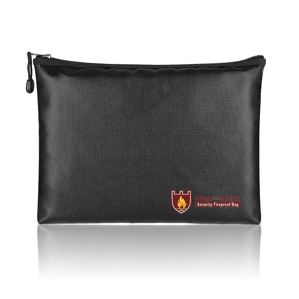 Fireproof Document Bag Fire Resistant Waterproof Envelope Pouch for Passport Money Files