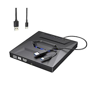 Usb 3.0 Typ C Externe CD DVD RW Laufwerk DVD-Brenner Tragbarer DVD-Brenner Disc Super-Laufwerk für Laptop
