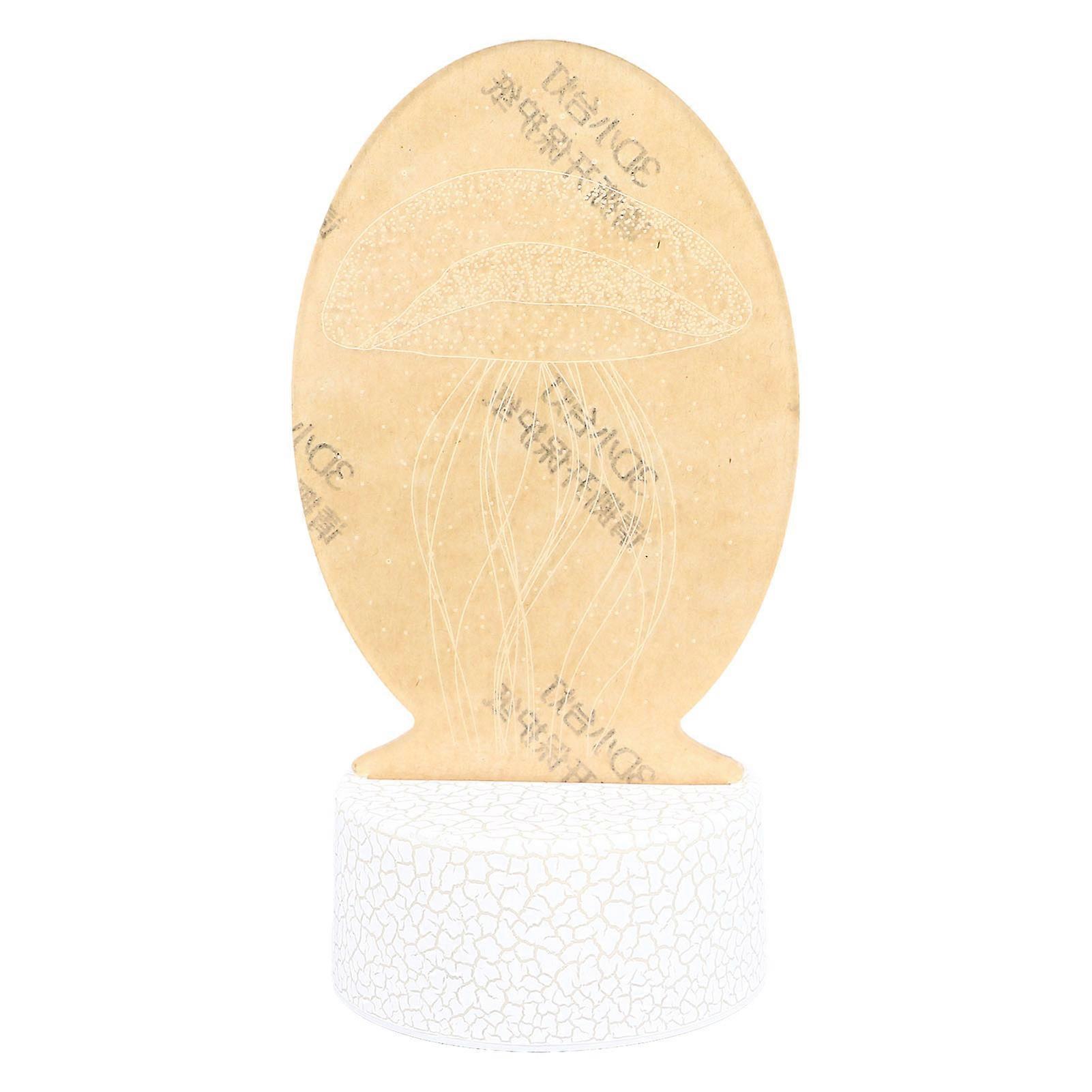 3D Night Light Colorful Remote Control Touch Bedside Table Light Bedroom Bedside Night Lamp