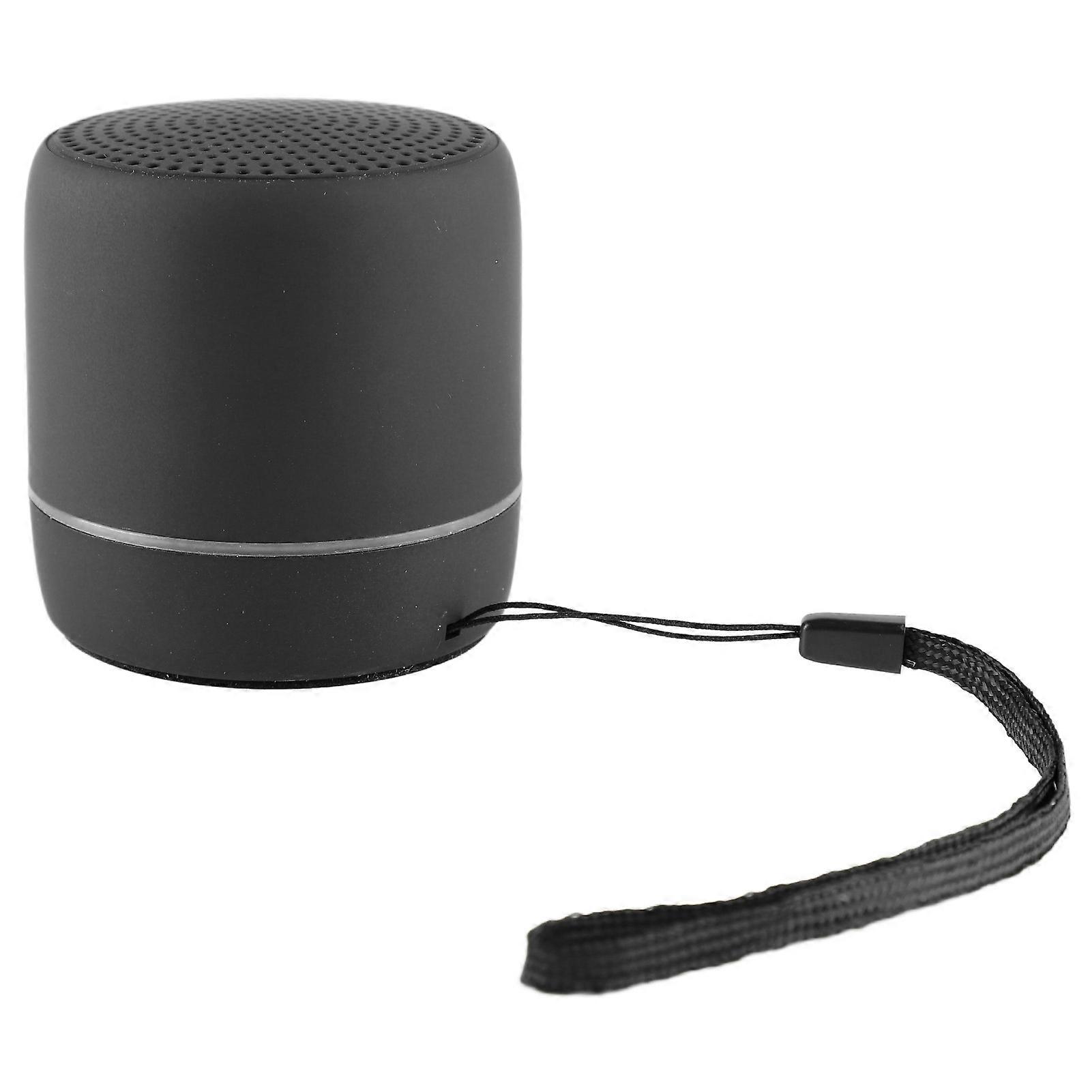 Mini Bluetooth Speaker Portable Heavy Bass Silicone HIFI Noise Cancelling Microphone Wireless Speaker for Music Black 