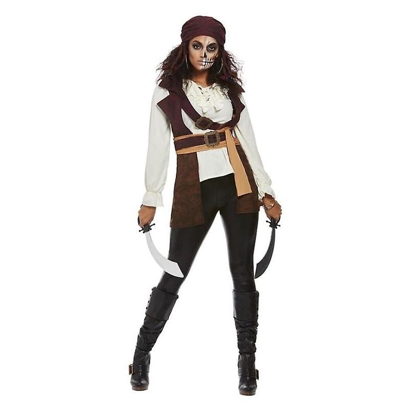 Disfraz de Pirata Espíritu Oscuro Marrón 63008l