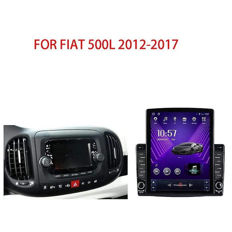 9.7" Android For Fiat 500L 2012-2017 Tesla Type Car Radio Multimedia Video Player Navigation GPS