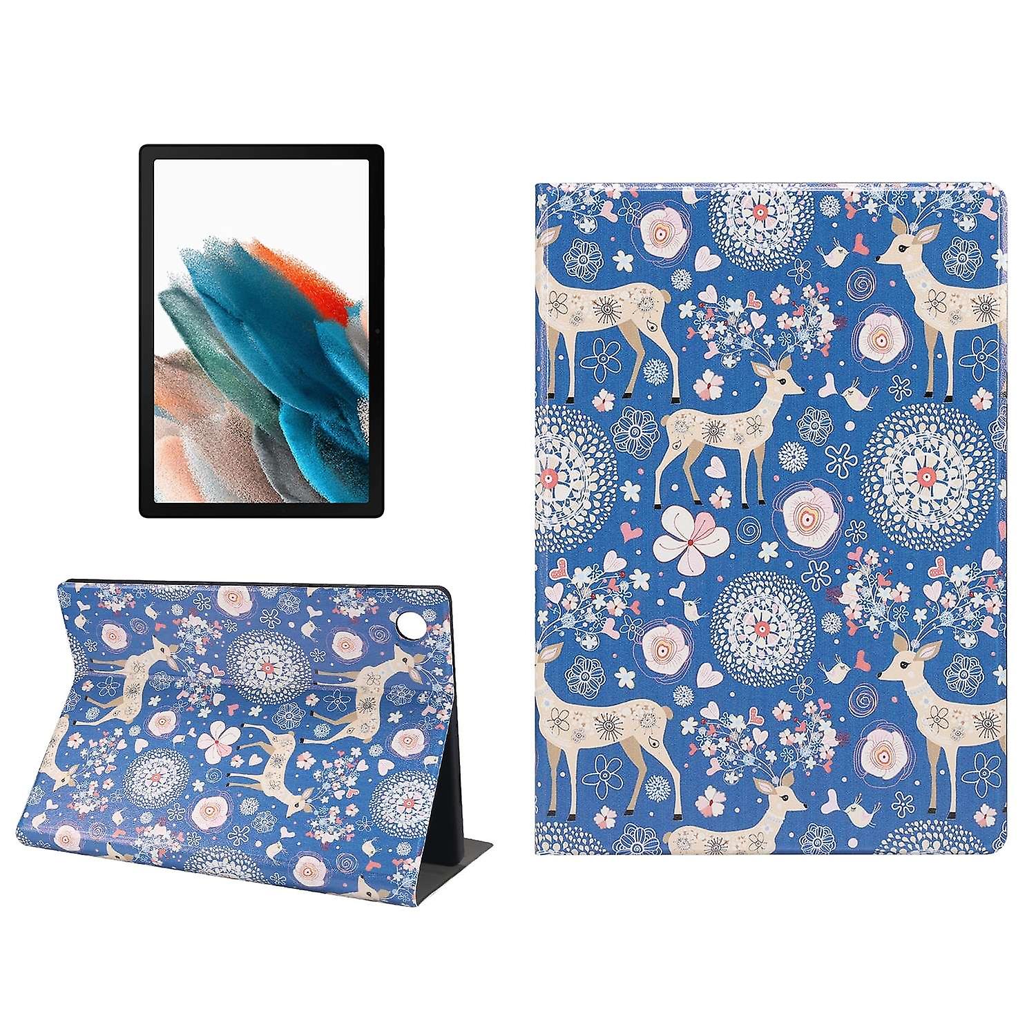 Painted Tablet Smart Case For Samsung Galaxy Tab A8 X200