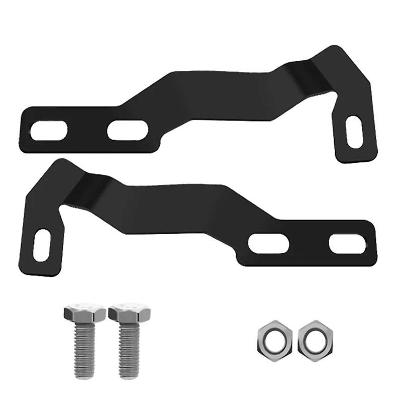 Brackets for 2016-2021 Upper Hood Hinge Ditch LED Light Mount