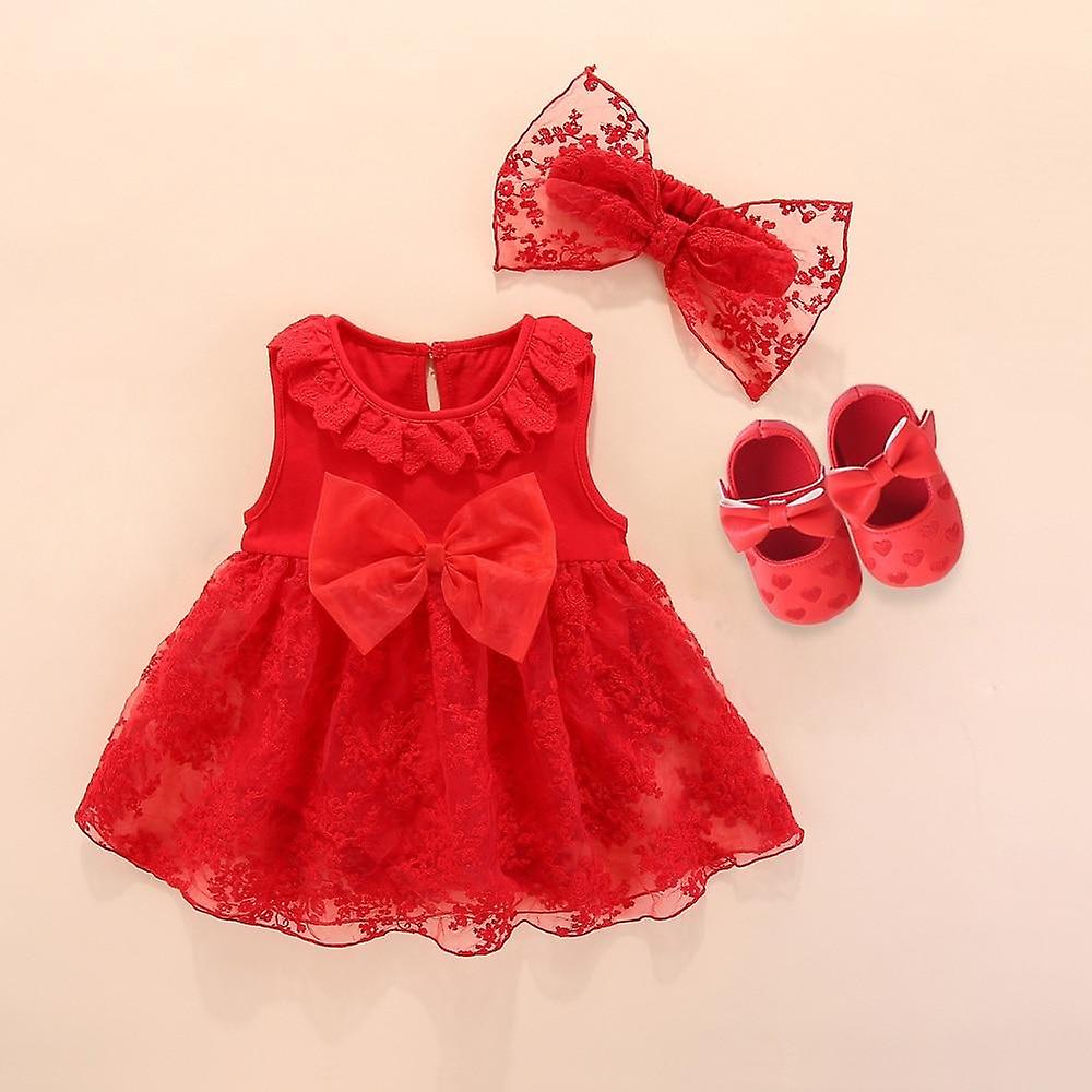 Baptême de bébé, Chaussures Collants, Robe