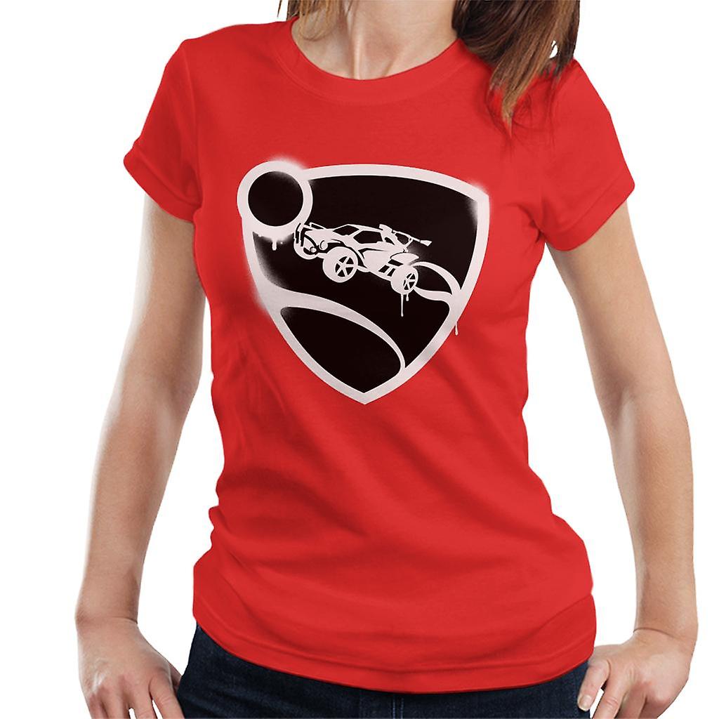 Rocket League Spray Maľované logo Dámske tričko