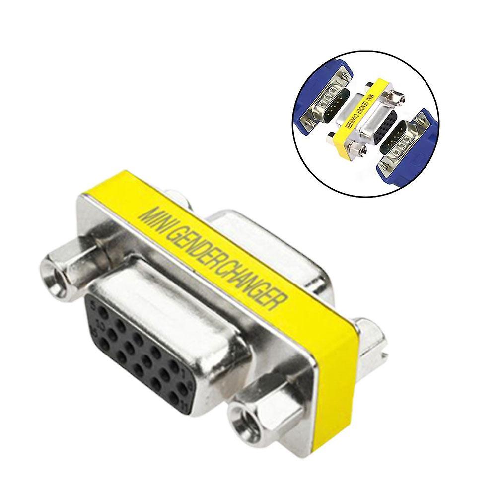 VGA أنثى إلى أنثى محول مقرنة الجنس مغير ذكر أنثى محول