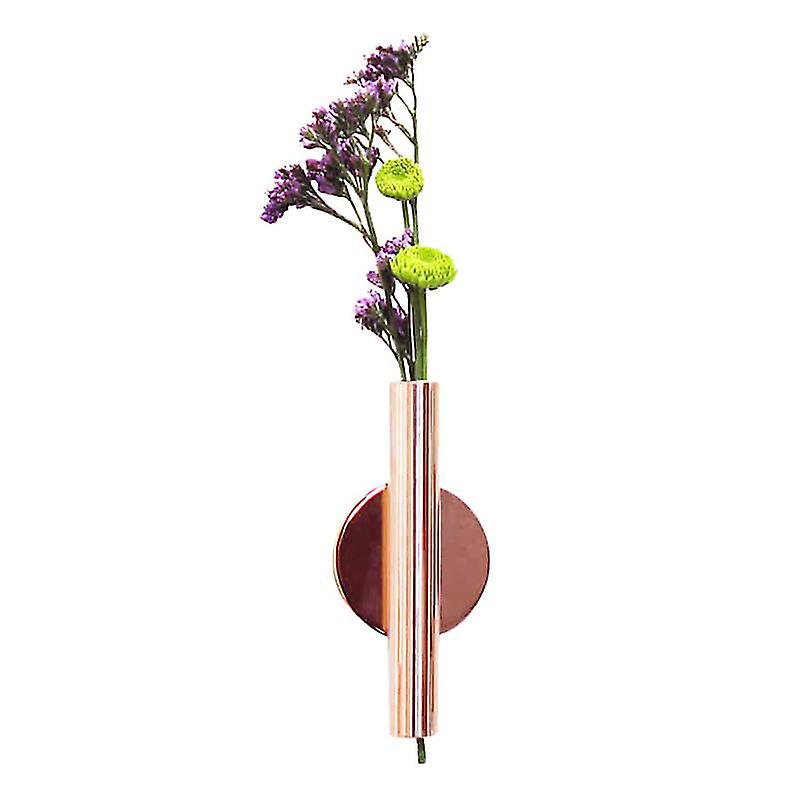 1pcs Wall Mounted Metal Vase