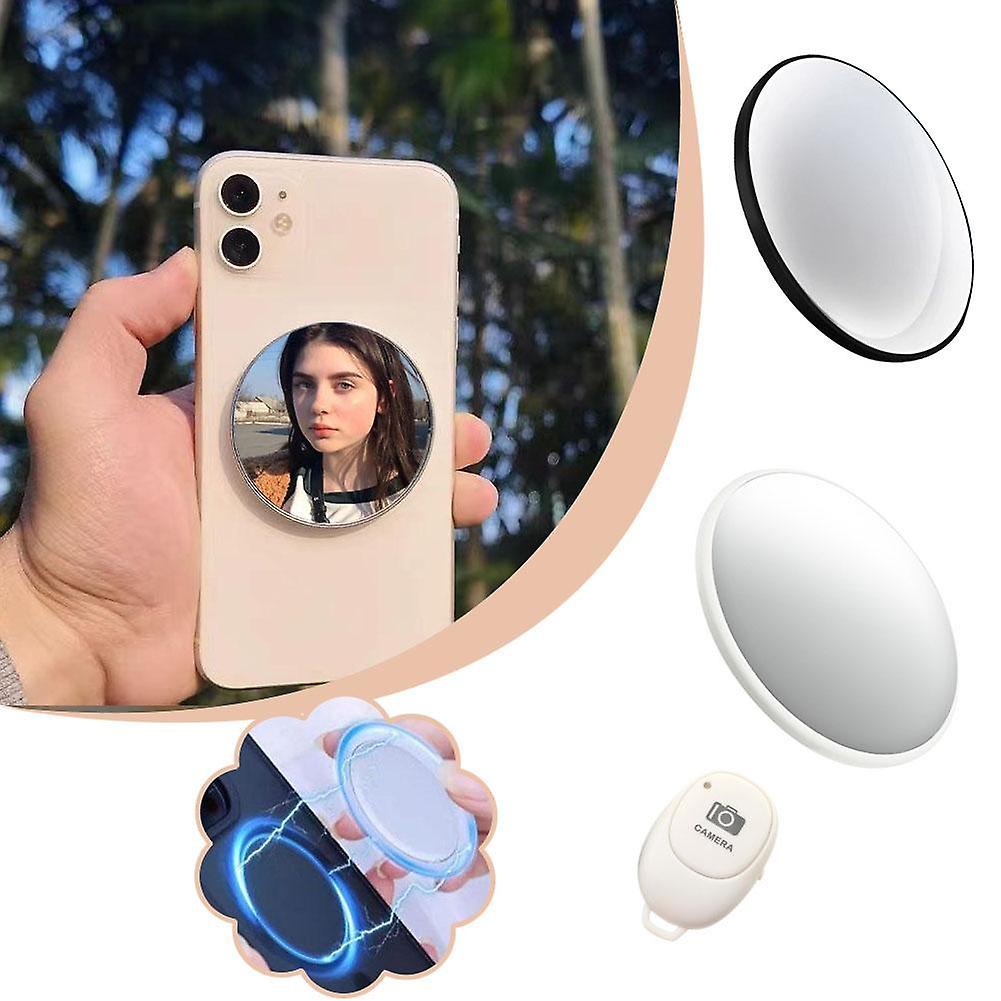 Magnetic Selfie Mirror for Back Camera Slim Cell Phone Convex