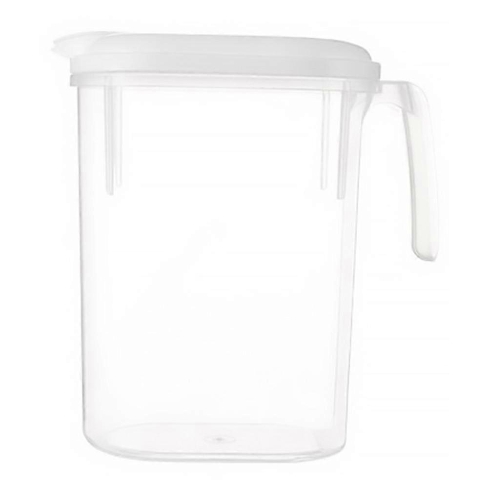 1800ml Plastic Pitcher Pot Jug with Lid for Hot or Cold Water Ice Tea and Juice