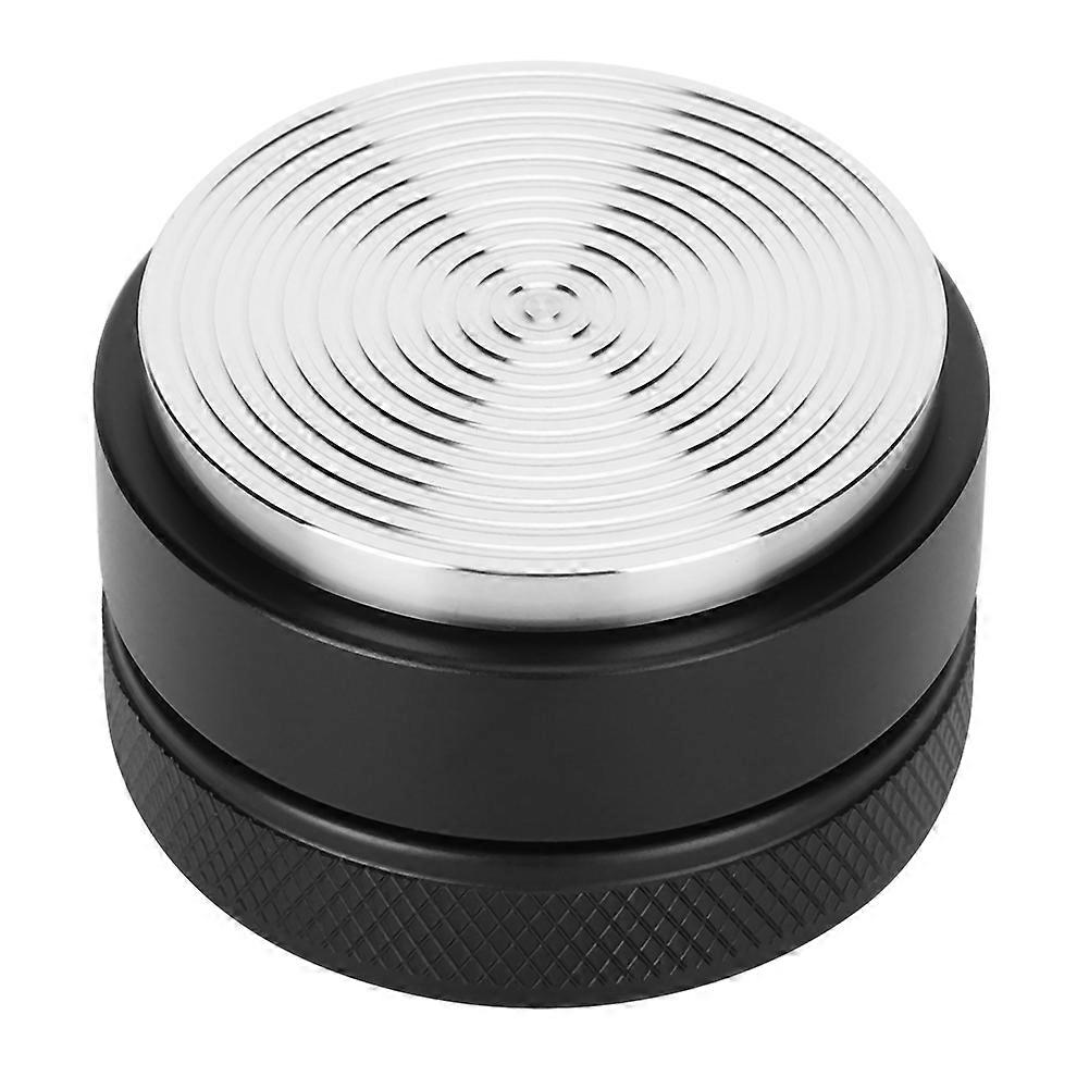 Height Adjustable Stainless Steel Coffee Distributor with NonSlip Thread Base Coffee Accessory(51mm Black Thread Base)