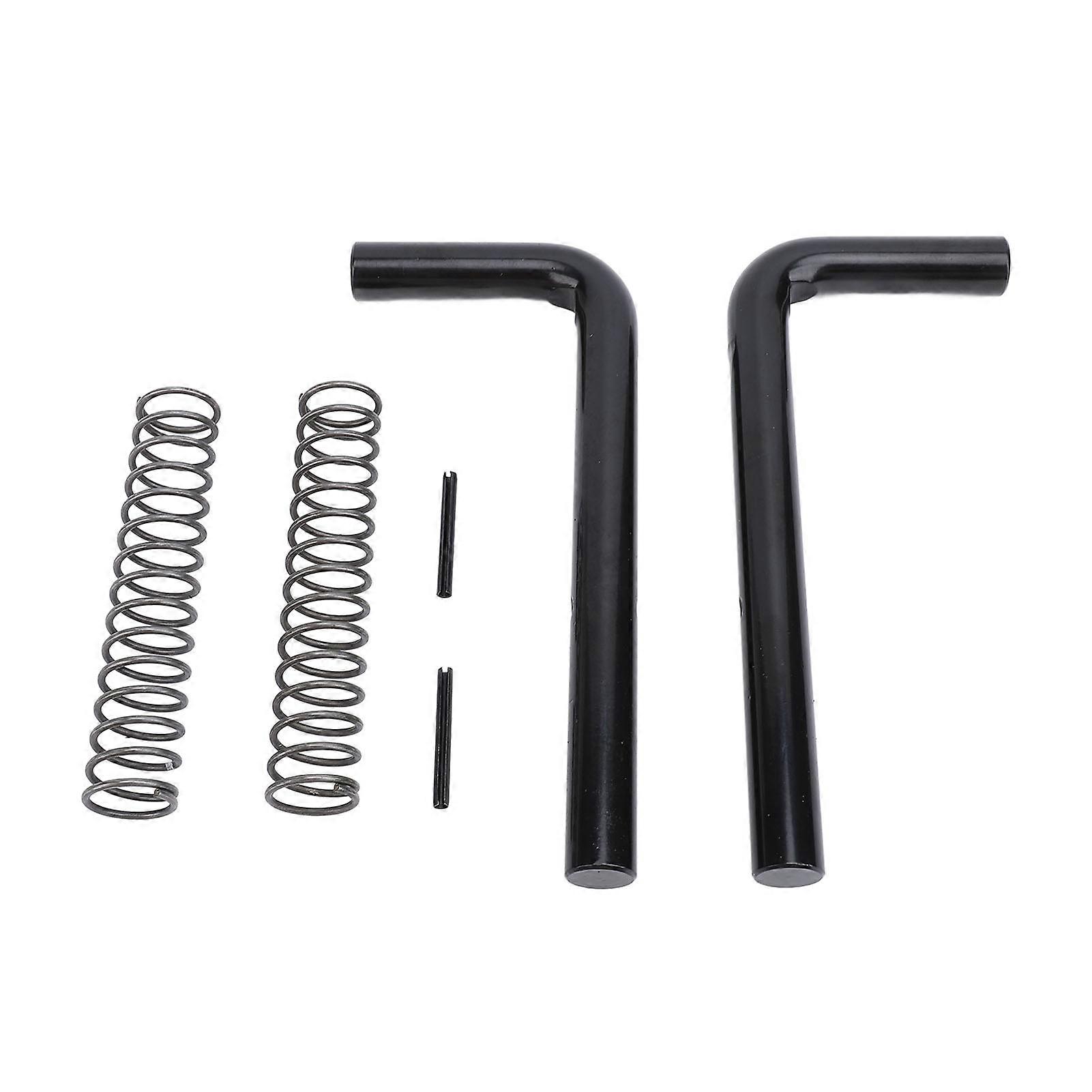 Trailer Gate Spring Latch Kit 819T Door Spring Latch Pin 5 1/4in L Shaped Pin Anti Rust for Trailer RV NO.6772