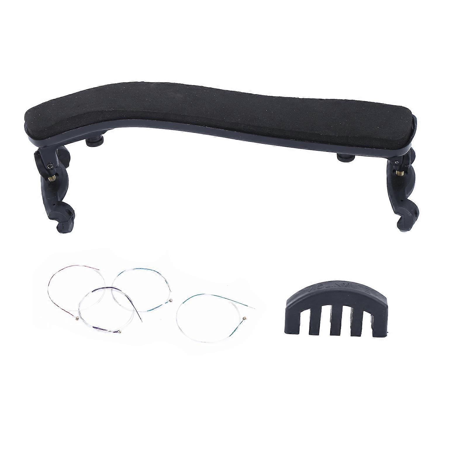 3 în 1 Vioară Piese Kit Suport pentru umăr Mute String Accesorii pentru instrumente muzicale