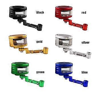 CNC Motorcycle Brake Clutch Master Cylinder Fluid Reservoir Tank - Front Mount
