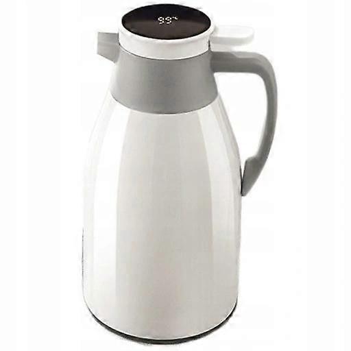Touch Screen Temperature Display Thermos Pot Portable Double-layer Glass Liner Household Large-capacity Coffee Pot Thermos Bottle