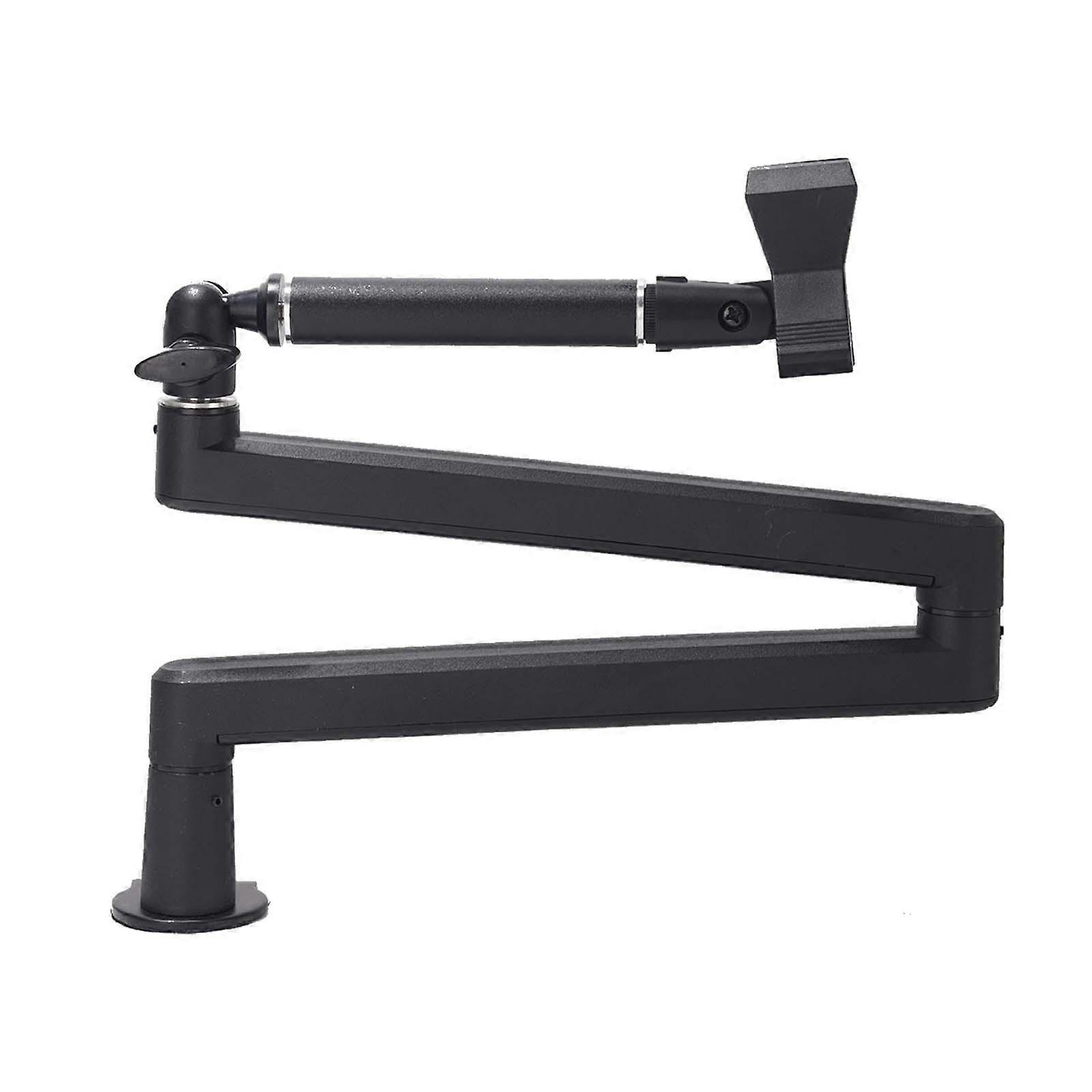 Capacitors Microphone Stand Three Sections Arm Rotation Microphone Stand