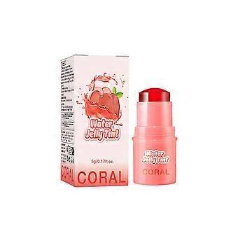Frutta Gelatina Colore Tono Freddo 0.18oz Labbra Trasparenti E Guancia Macchie Costruibile Finitura Della Pittura Ad Acquerello