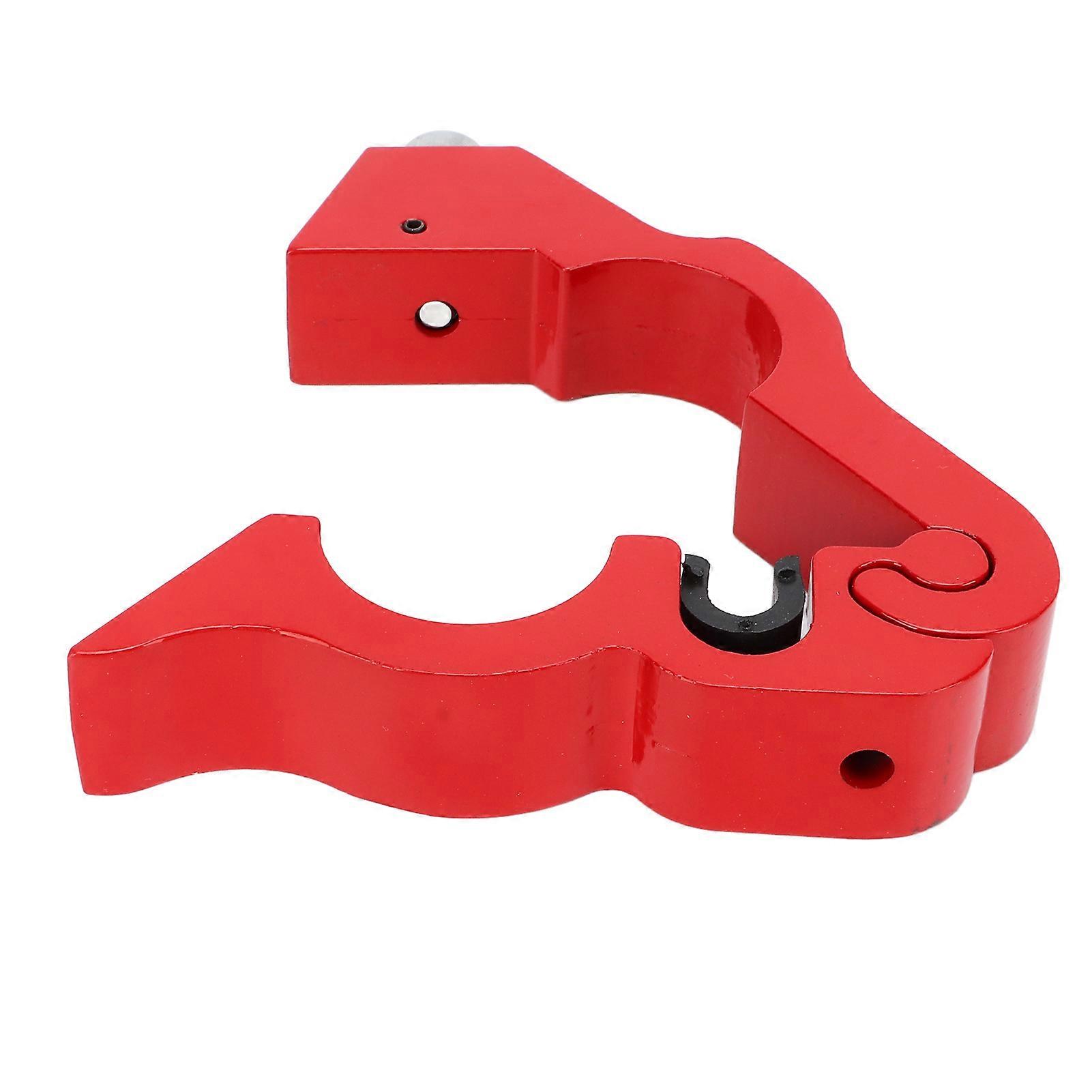 Motorcycle Handlebar Lock Tamper Resistant Weatherproof Aluminum Alloy Anti Theft Grip Lock for Scooters ATVs