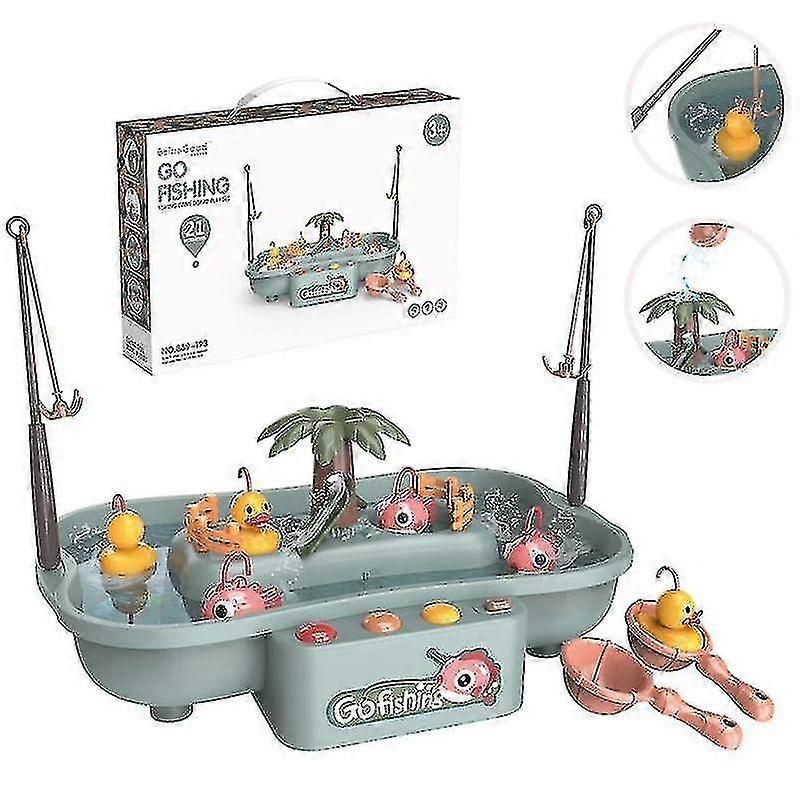 Elektrický Oběh Rybářská Platforma Hrát Hru