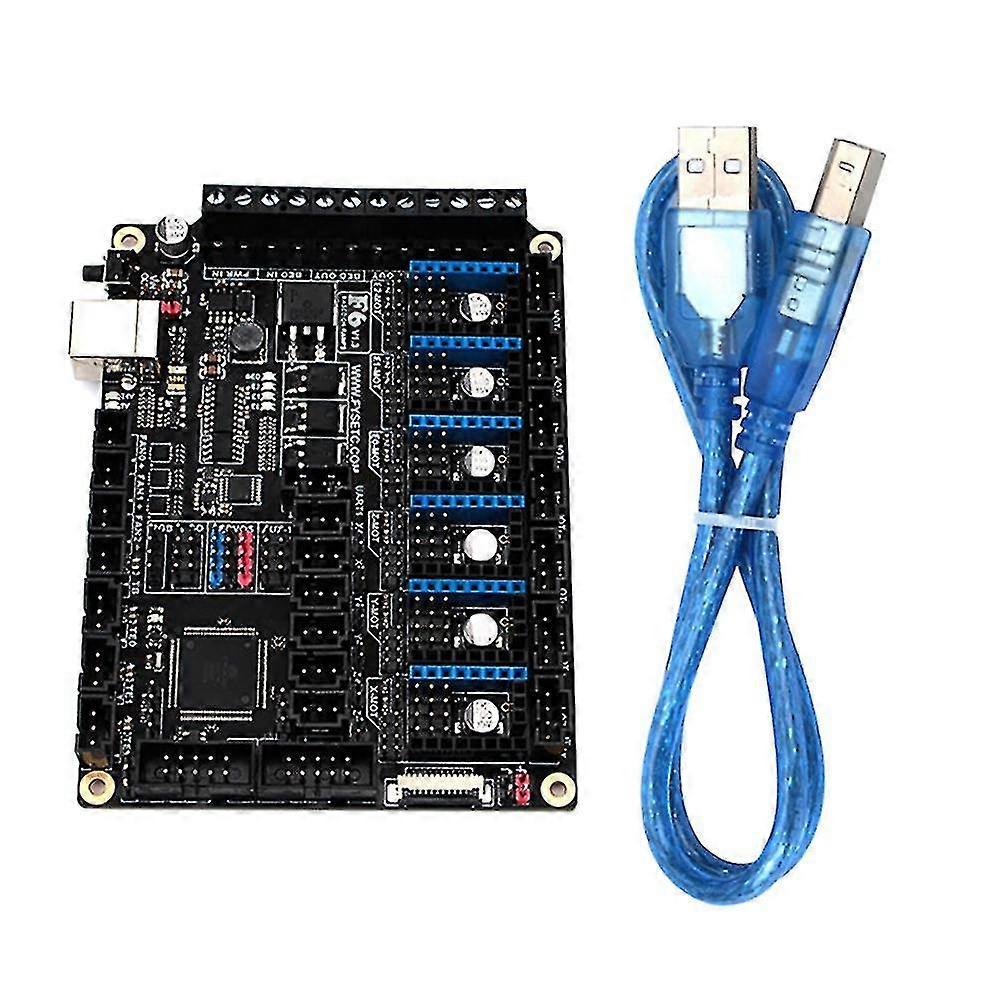 F6 V1.4 Main Control Board Tmc2208 Uart Mode 6 Drivers Compatible With 3d Printer