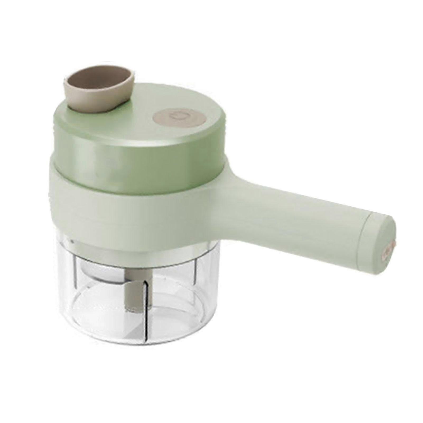 4 In 1 Handheld Electric Vegetable Cutter Set Mini Wireless Food Choppers