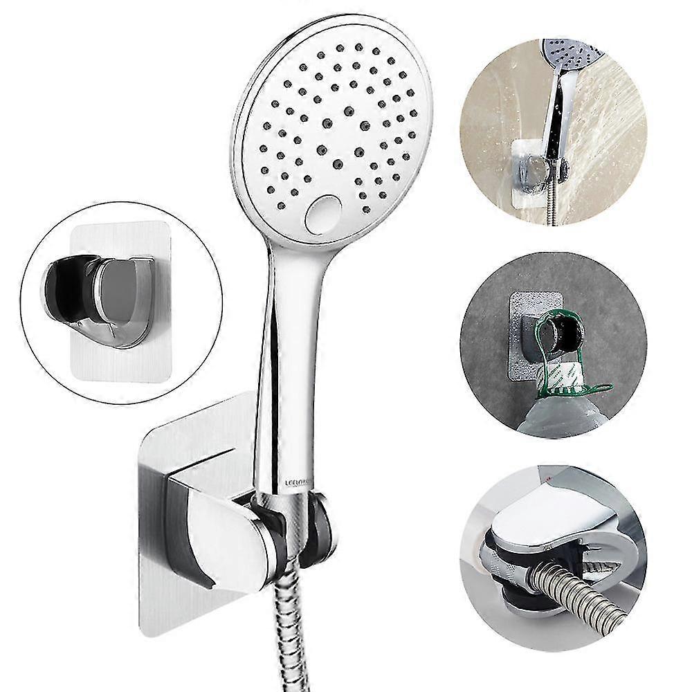 Adjustable Shower Head Holder No Drilling Bracket Bathroom Accessories