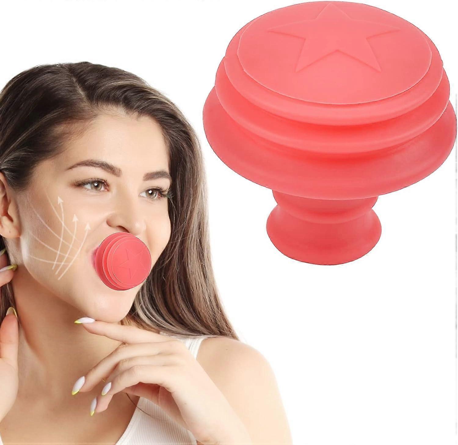 Facial Jaw Exerciser 3-in-1 Foldable V-Shape Face Neck Toning Exerciser, Face Lift Exercise