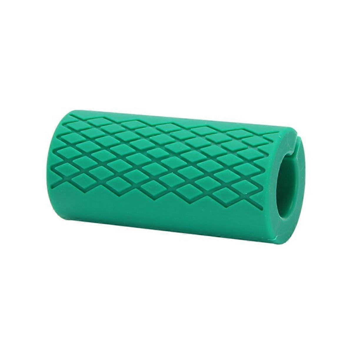 Silicone Dumbbell Barbell Grip Bar Handle Non- Pull-Up Weight Lifting Support Fitness Use, 10x5CM