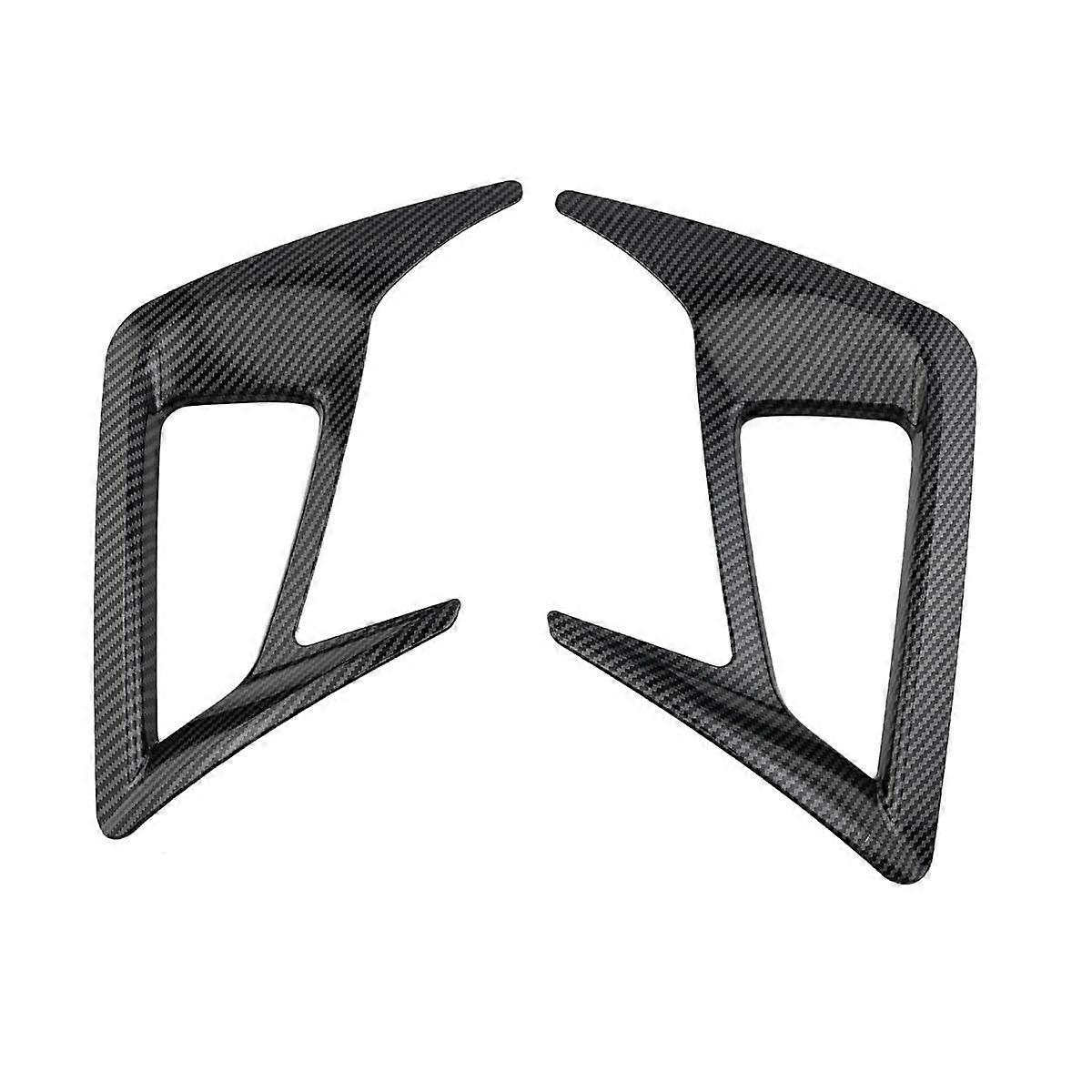 2PCS Rear Fog Light Lamp Frame Cover Trim for Focus MK4 Hatchback 2019-2020