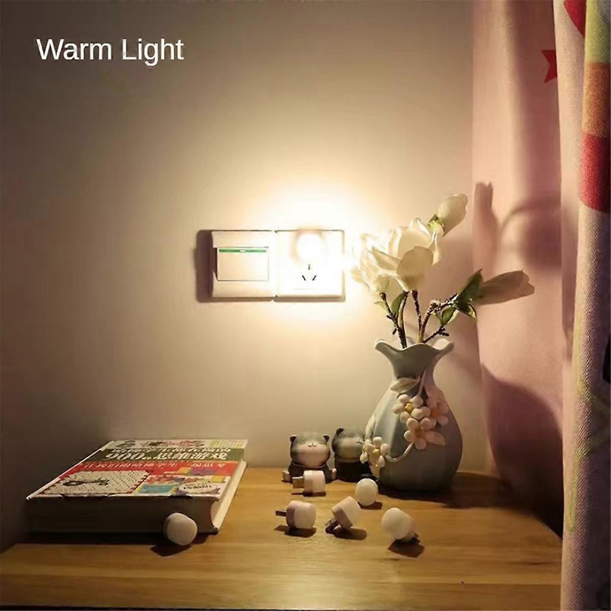 10Pcs Mini USB Night Light Eye Protection Book Reading Light USB Plug Computer Mobile Power LED Nig