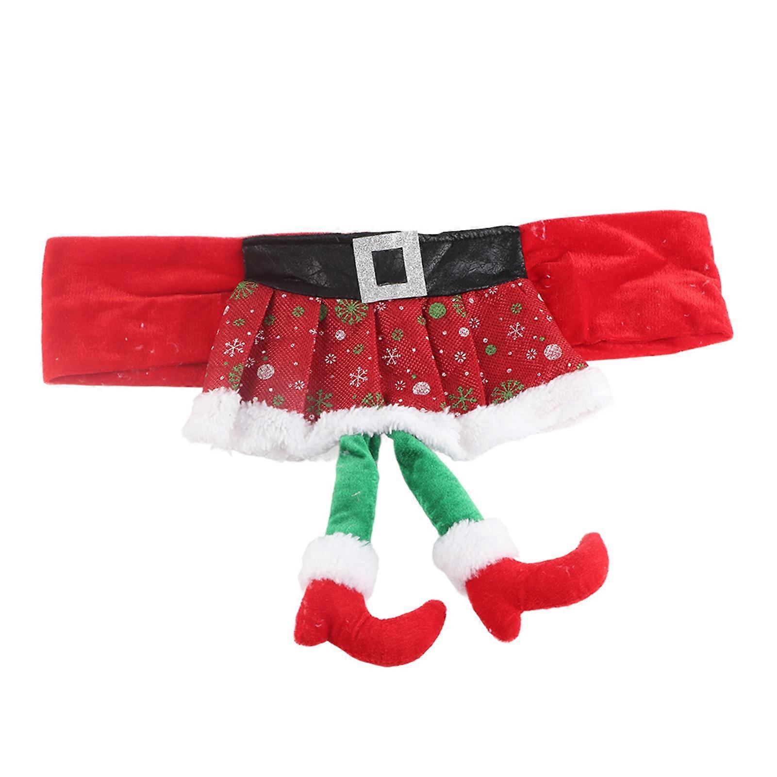 クリスマスチェアセット新しいサンタクロースベルトチェアセット