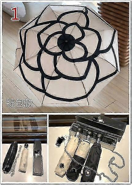 Brand Windproof Umbrella Luxury Automatic Umbrella(white)