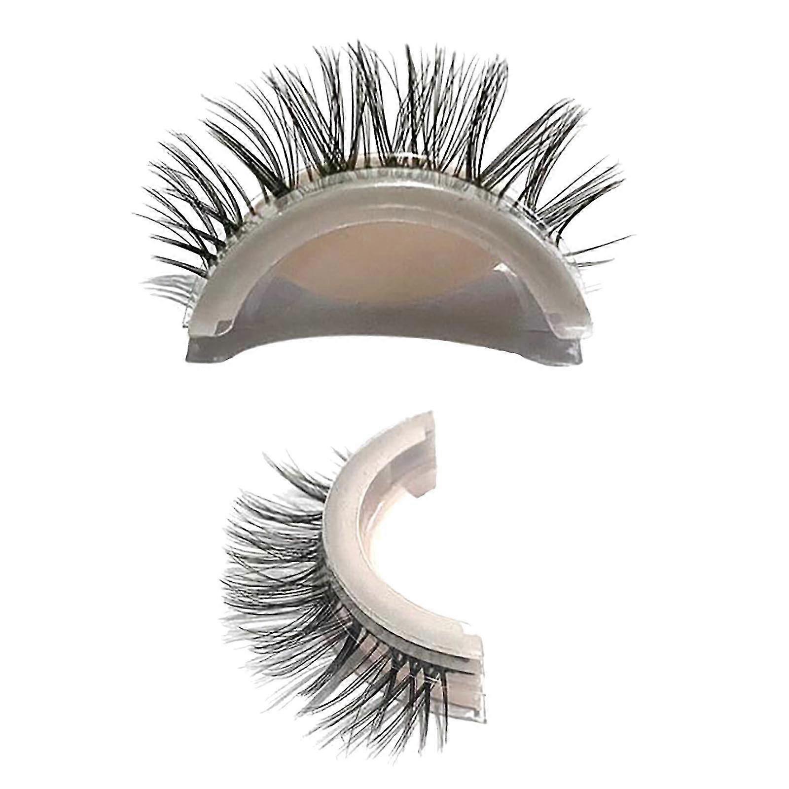 Selfadhesive False Eyelashes Gluefree Natural 3d Selfadhesive Eyelashes