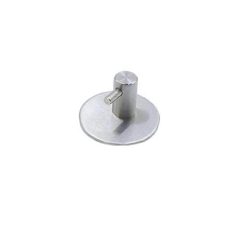 2pcs Sticky Hooks Heavy Duty Wall Hooks Waterproof Stainless Steel Hooks for Hanging Coats Hats Towels